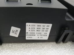 MERCEDES-BENZ Mercedes S-Class W221 Auto Climate Control A2219055200 Climate Control Panel A/C — thumbnail 6