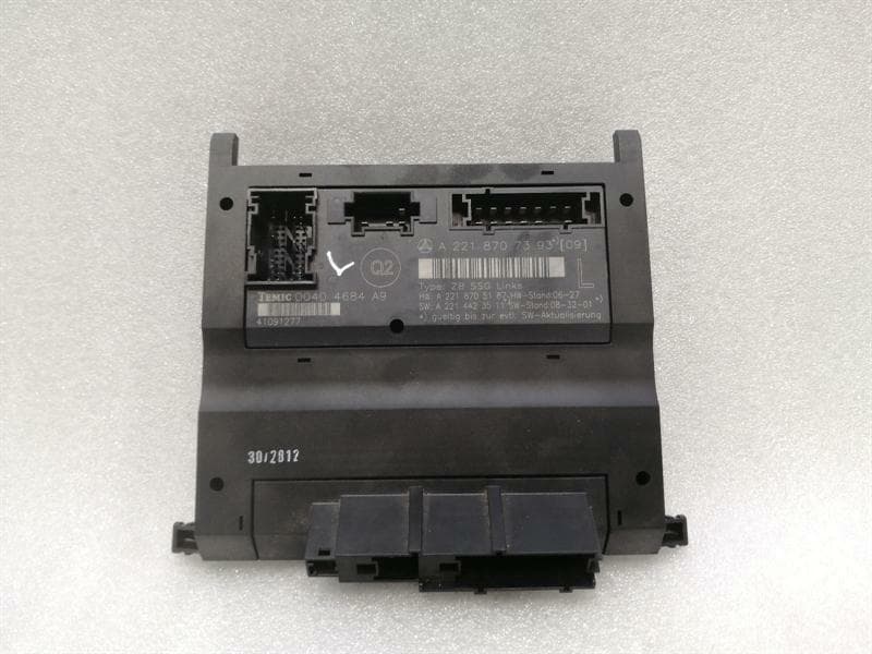 Mercedes S-class W221 FLH seat module A2218707393 front left seat control unit