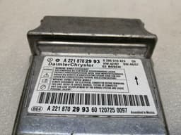 MERCEDES-BENZ Mercedes S-Class W221 Safety Module ECU A2218702993 Air Control Unit SRS — thumbnail 8