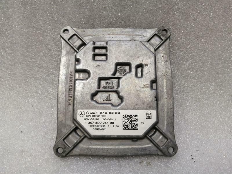 Mercedes S-Class W221 LED Ballast A2218706389 Xenon Ballast