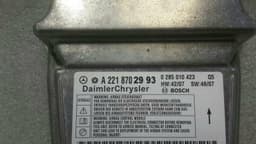 MERCEDES-BENZ Mercedes S-Class W221 Safety Module ECU A2218702993 Air Control Unit SRS — thumbnail 5