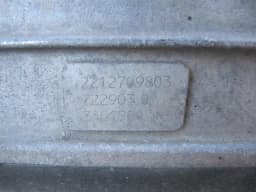 MERCEDES-BENZ MERCEDES S-CLASS W221 722903 MOPF 09-12 GEARBOX A2212709803 GEARBOX S350 DIESEL — thumbnail 9