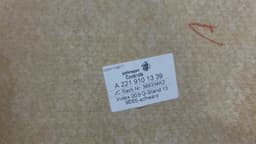 MERCEDES-BENZ Mercedes S-class W221 front left seat cover A2219100539 seat cover left — thumbnail 5