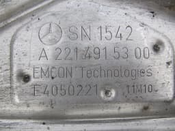 MERCEDES-BENZ Mercedes S-Class W221 Exhaust Silencer A2214906935 Exhaust Muffler LI — thumbnail 8