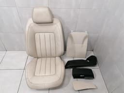 MERCEDES-BENZ Mercedes CLS W218 LEFT seat A2189100546 seat 1C07 DESIGNO PORCELAIN LEFT — thumbnail 1
