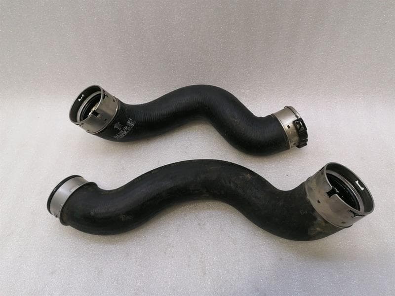 MERCEDES-BENZ Mercedes CLS W218 intercooler pipe set A2045282982 pressure pipe charge air pipe OM642