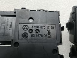 MERCEDES-BENZ Mercedes CLS W218 seat switch set A2048701658 switch seat set — thumbnail 7