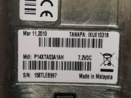 MERCEDES-BENZ MOTOROLA Control Unit P14XTA03A1AH Motorola Walkie Talkies SET OF 3 — thumbnail 8