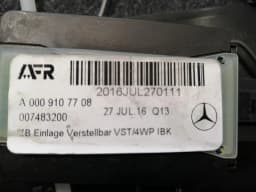 MERCEDES-BENZ Mercedes GLS X166 left seat backrest A2929106702 left seat leather — thumbnail 8