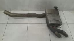 MERCEDES-BENZ Mercedes ML W166 exhaust silencer A1664900033 exhaust silencer OM642 — thumbnail 1
