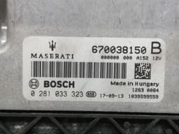 MASERATI Maserati Quattroporte VI M156 engine ECU 670038150B engine control unit diesel — thumbnail 10