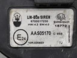 MASERATI Maserati Quattroporte VI M156 Alarm ECU 670001723 Siren Alarm Horn Alarm System — thumbnail 6