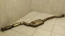 MERCEDES-BENZ Mercedes E W238 Down Pipe A2384903001 Exhaust System Muffler OM642 DIESEL — thumbnail 2