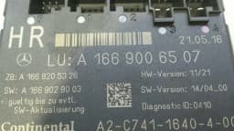 MERCEDES-BENZ Mercedes GLS X166 rear right door module A1669006507 door control unit rear RE — thumbnail 4