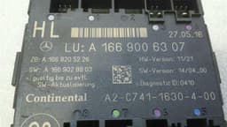 MERCEDES-BENZ Mercedes GLS X166 rear left door module A1669006307 door control unit rear Li — thumbnail 4