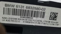 BMW BMW 3 Series F30 F20 CD player 6832880 Audio System Controller — thumbnail 8