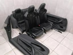 BMW BMW M3 COUPE F82 SPORT SEATS BUCKETS SPORT RHD Seats LEATHER BLACK SET — thumbnail 2