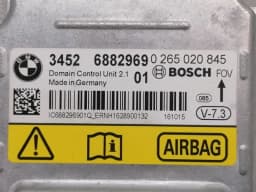 BMW BMW 3 Series M3 F80 Safety Module ECU 6882969 Air Control Unit SRS — thumbnail 8