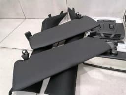 BMW BMW M4 F82 Roof Lining Parts Black Set Black Headliner Parts Sun Visor — thumbnail 8
