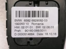 BMW BMW 3 Series M3 F80 I Drive Switch 6829082 Navigation Switch — thumbnail 7