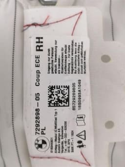 BMW BMW M4 F82 CURTAIN 7292897 module 7292898 head srs set — thumbnail 9