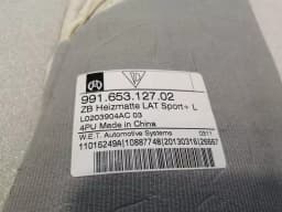 PORSCHE Porsche 911 991 right seat illusion 99152153502 right seat heating mat — thumbnail 9
