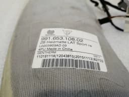 PORSCHE Porsche 911 991 right seat heating pad 99165310702 right seat heater — thumbnail 7