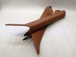 PORSCHE PORSCHE 911 991 99155545601 CINNAMON BROWN LEATHER A-PILLAR SET EXCLUSIVE CONVERTIBLE SET — thumbnail 7