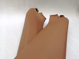 PORSCHE PORSCHE 911 991 99155545601 CINNAMON BROWN LEATHER A-PILLAR SET EXCLUSIVE CONVERTIBLE SET — thumbnail 8