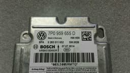 PORSCHE Porsche Cayenne 958 92A Safety Module ECU 7P0959655D Air Control Unit SRS — thumbnail 3