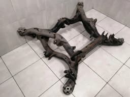 PORSCHE Porsche Cayenne 958 92A rear subframe 7P5599030L axle frame rear axle — thumbnail 2