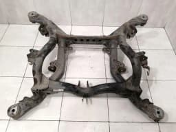 PORSCHE Porsche Cayenne 958 92A rear subframe 7P5599030L axle frame rear axle — thumbnail 4