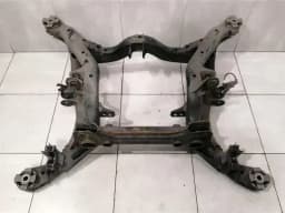 PORSCHE Porsche Cayenne 958 92A rear subframe 7P5599030L axle frame rear axle — thumbnail 1