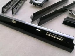PORSCHE Porsche Cayenne 958 92a Veneer Set Black 7P5863324F RIGHT HANDLE RHD — thumbnail 2