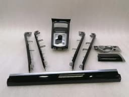 PORSCHE Porsche Cayenne 958 92a Veneer Set Black 7P5863324F RIGHT HANDLE RHD — thumbnail 1