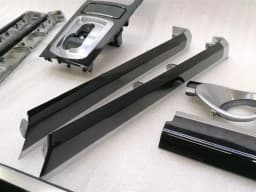 PORSCHE Porsche Cayenne 958 92a Veneer Set Black 7P5863324F RIGHT HANDLE RHD — thumbnail 3