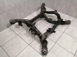 PORSCHE Porsche Cayenne 958 92A rear subframe 7P5599030L axle frame rear axle — thumbnail 5