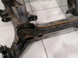 PORSCHE Porsche Cayenne 958 92A rear subframe 7P5599030L axle frame rear axle — thumbnail 7