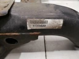 PORSCHE Porsche Cayenne 958 92A rear subframe 7P5599030L axle frame rear axle — thumbnail 8