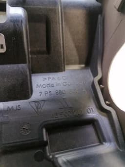 PORSCHE Porsche Cayenne 958 92a 7p5880515a Steering Column Trim Trim Steering Column — thumbnail 5