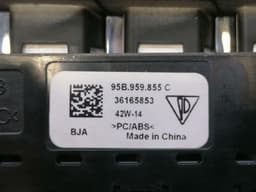 PORSCHE Porsche Macan 95B RHD memory switch set 95B959855C switch set right-hand drive — thumbnail 9