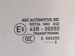 PORSCHE Porsche Macan 95B left front door glass 95B845201 door window front left — thumbnail 8
