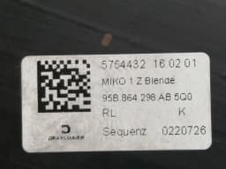 PORSCHE PORSCHE MACAN 95B 95B864131B REAR TRAY REAR — thumbnail 8