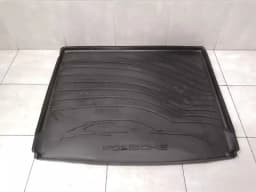 PORSCHE Porsche Cayenne 958 92a Luggage Compartment Cover Trunk Trim RUBBER — thumbnail 1