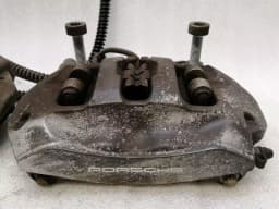 PORSCHE Porsche Cayenne 958 92a Rear Caliper Set 7P0615424 Rear Brake Saddle Set — thumbnail 4
