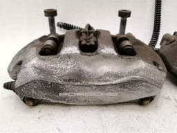 PORSCHE Porsche Cayenne 958 92a Rear Caliper Set 7P0615424 Rear Brake Saddle Set — thumbnail 10