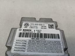 PORSCHE Porsche Cayenne 958 92a Safety Module ECU 7P0959655C Air Control Unit SRS — thumbnail 8