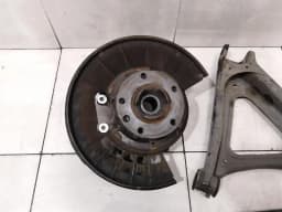 PORSCHE Porsche Cayenne 958 92a Left Rear Hub 95833161101 Wheel Bearing Case Rear Left — thumbnail 3