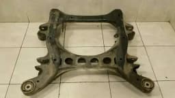 PORSCHE Porsche Cayenne 958 92A Beam Subframe Front 7L0499314C Front Axle Carrier — thumbnail 1