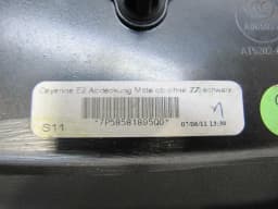PORSCHE PORSCHE CAYENNE 958 92A 7P5858189 EXCLUSIVE LEATHER BEZEL DASHBOARD LEATHER — thumbnail 4